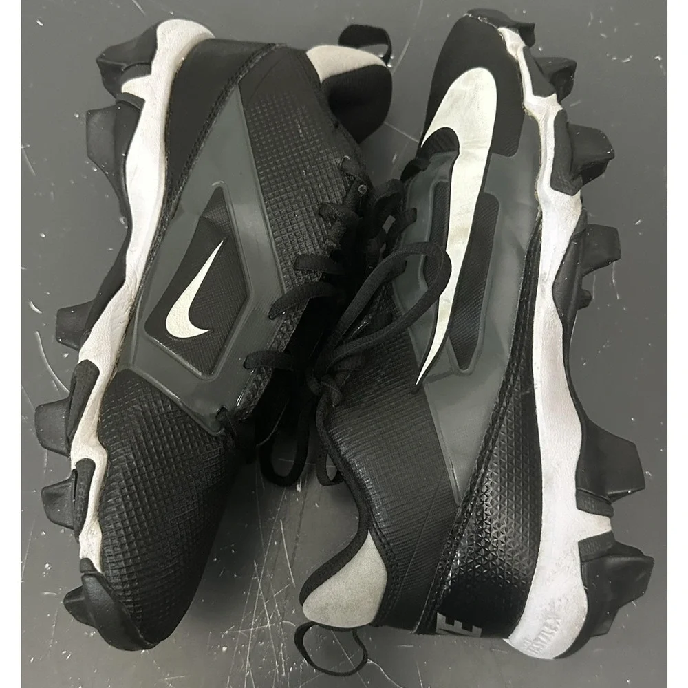 Nike Alpha Fastflex Shoes Kids Size 6Y Black Football Cleats FQ4012-001